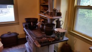 antique kitchen stove